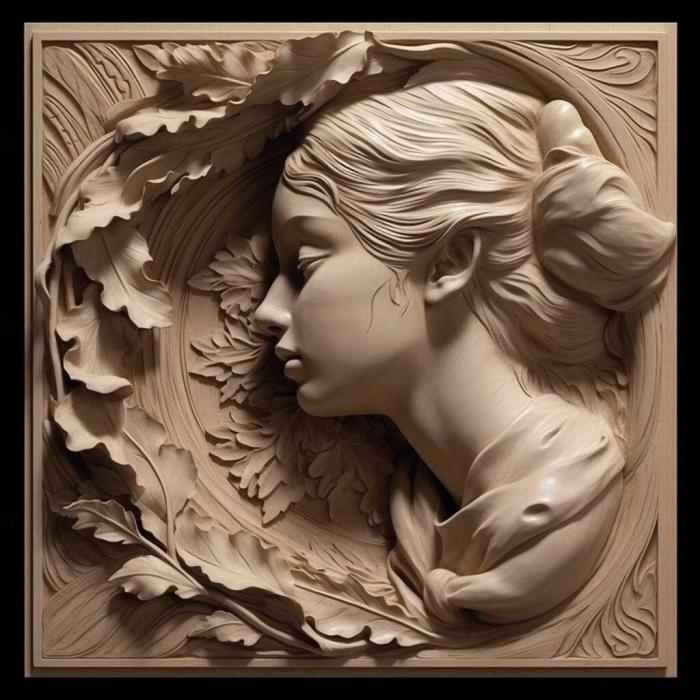 نموذج ثلاثي الأبعاد لآلة CNC 3D Art 